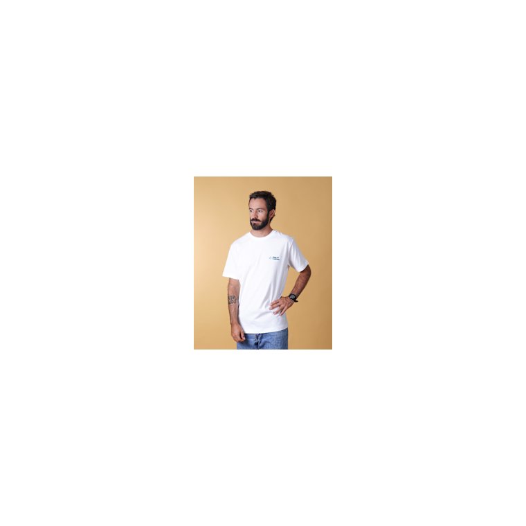 ELSK - EARTH KARMA BRUSHED T-SHIRT - 014 OPTIC WHITE - UNISEX
