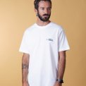 ELSK - EARTH KARMA BRUSHED T-SHIRT - 014 OPTIC WHITE - UNISEX