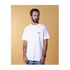 ELSK - EARTH KARMA BRUSHED T-SHIRT - 014 OPTIC WHITE - UNISEX