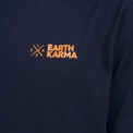 ELSK - EARTH KARMA BRUSHED T-SHIRT - DARK NAVY