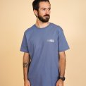 ELSK - EARTH KARMA BRUSHED T-SHIRT - VINTAGE BLUE