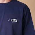 ELSK - EARTH KARMA BRUSHED T-SHIRT - 119 DARK NAVY - UNISEX