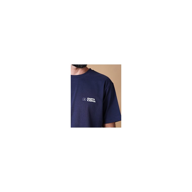 ELSK - EARTH KARMA BRUSHED T-SHIRT - 119 DARK NAVY - UNISEX