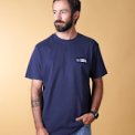 ELSK - EARTH KARMA BRUSHED T-SHIRT - 119 DARK NAVY - UNISEX