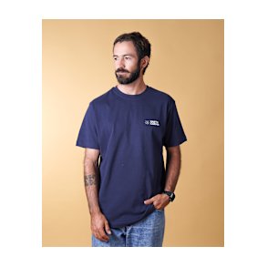 ELSK - EARTH KARMA BRUSHED T-SHIRT - 119 DARK NAVY - UNISEX