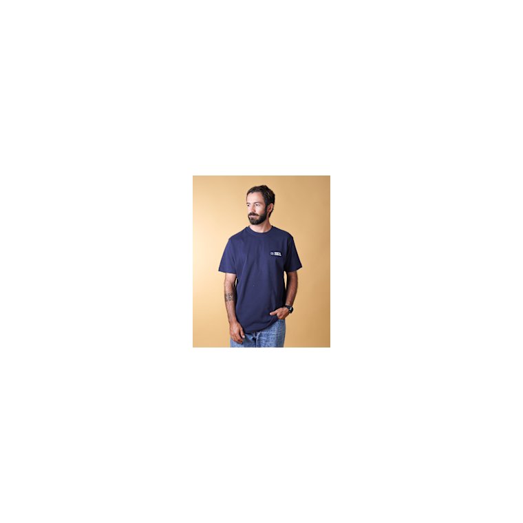 ELSK - EARTH KARMA BRUSHED T-SHIRT - 119 DARK NAVY - UNISEX