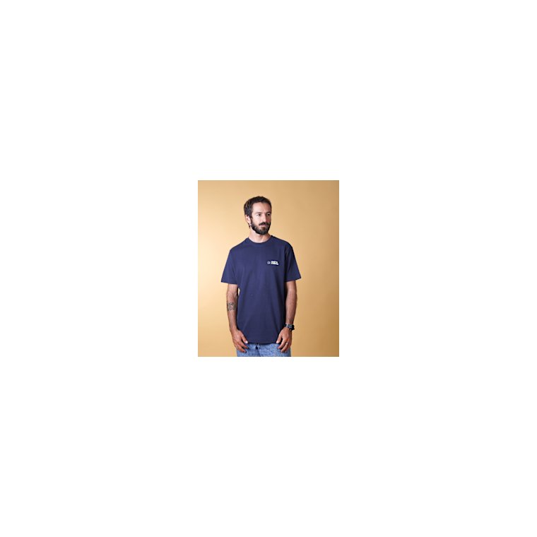 ELSK - EARTH KARMA BRUSHED T-SHIRT - 119 DARK NAVY - UNISEX