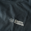 ELSK - EARTH KARMA BRUSHED T-SHIRT - STONE GREEN