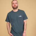 ELSK - EARTH KARMA BRUSHED T-SHIRT - STONE GREEN