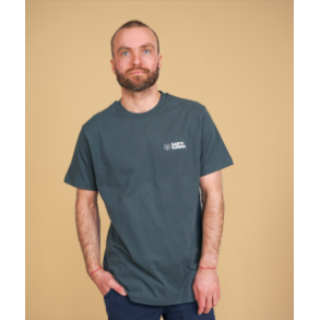 ELSK - EARTH KARMA BRUSHED T-SHIRT - STONE GREEN