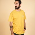 ELSK - EARTH KARMA BRUSHED T-SHIRT - HONEY YELLOW