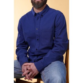 ELSK - EASE MEN'S BD SHIRT - COBALT/NAVY