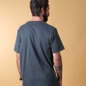 ELSK - ECHO MEN'S BRUSHED T-SHIRT - STONE GREEN