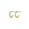 Maanesten - Echo Petite Earrings - Forgyldt