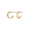 Maanesten - Echo Petite Earrings - Forgyldt