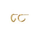 Maanesten - Echo Petite Earrings - Forgyldt
