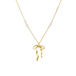 Maanesten - Effie Necklace - Forgyldt