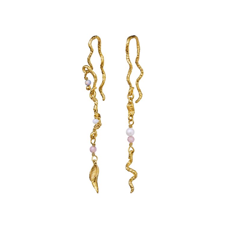 Maanesten - Elisa Earrings - Forgyldt
