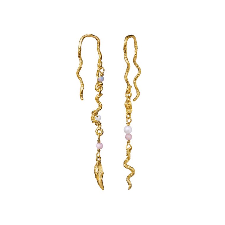 Maanesten - Elisa Earrings - Forgyldt