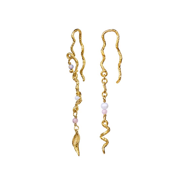 Maanesten - Elisa Earrings - Forgyldt