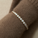 PICO - Elva Crystal Bangle - Clear