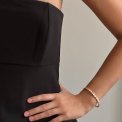 PICO - Elva Crystal Bangle - Clear
