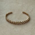 PICO - Elva Crystal Bangle - Clear