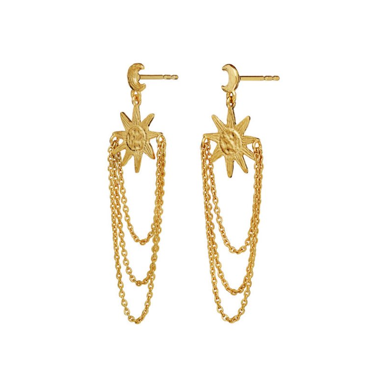 Maanesten - Emerie Earrings - Forgyldt