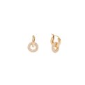 PICO - Emmeline Crystals Hoops - Clear