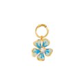 PICO - Enamel Charms - Flower-Blue