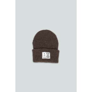 LAKOR - Fish or Die Beanie - Dark Brown