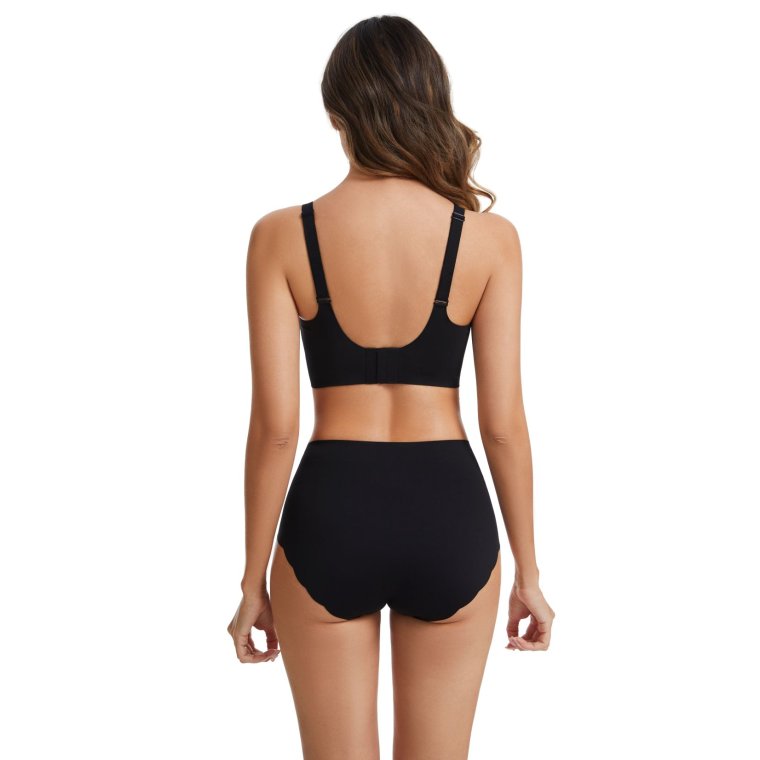 Femifemme - FlexiComfort v2. B�jlefri BH - Sort