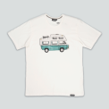 LAKOR - Forest Camper T-shirt - Starwhite