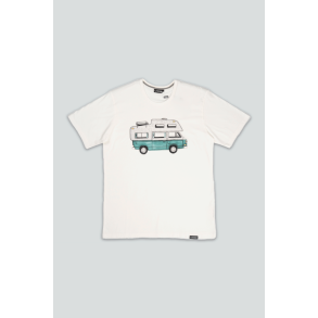 LAKOR - Forest Camper T-shirt - Starwhite
