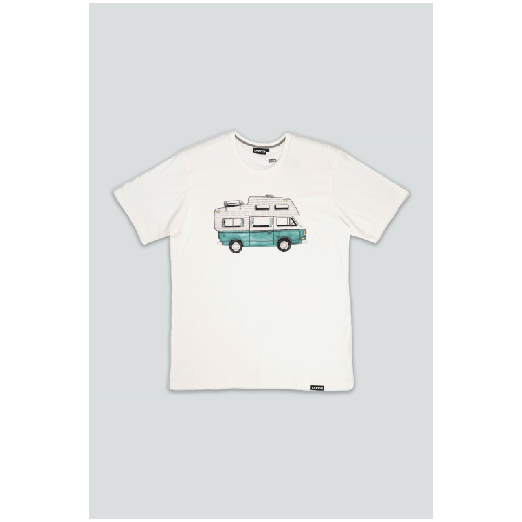 LAKOR - Forest Camper T-shirt - Starwhite