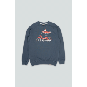 LAKOR - Foxtail Crewneck - Blueberry