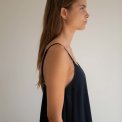 Studio Feder - GERDA DRESS - SEERSUCKER - NAVY