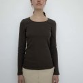 Studio Feder - GERTRUD BLOUSE - COTTON - BARK
