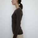 Studio Feder - GERTRUD BLOUSE - COTTON - BARK
