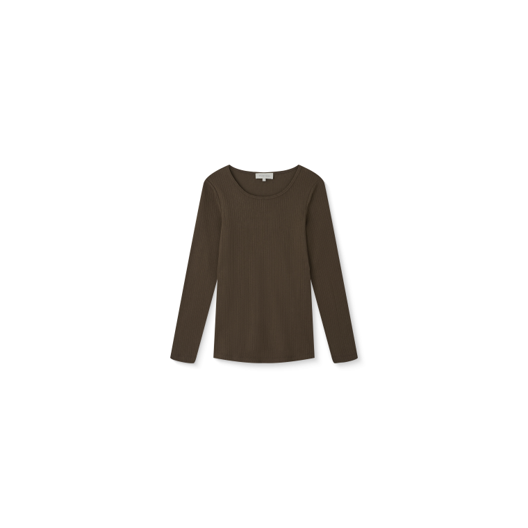 Studio Feder - GERTRUD BLOUSE - COTTON - BARK