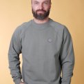 ELSK - GLOBE MEN'S RAGLAN CREWNECK - CASTOR GRAY