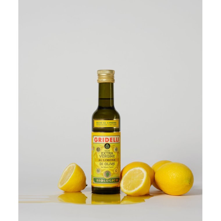 Gridelli - Olio Al Limone - Ekstra Jomfru Olivenolie Med Citron