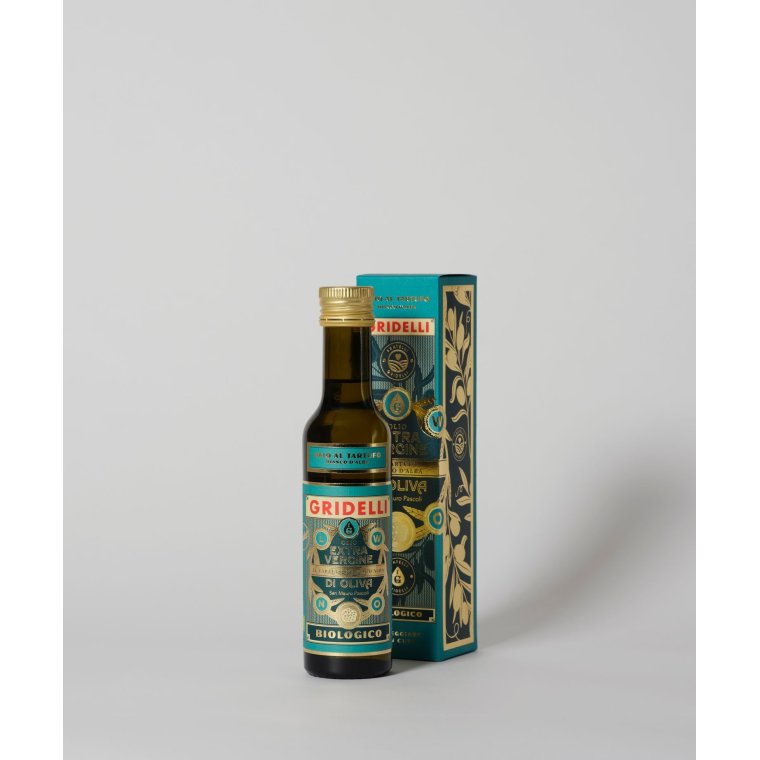 Gridelli - Olio Extra Vergine Al Tartudo Bianco Dalba - Ekstra Jomfru Olivenolie Med Hvid Trffel