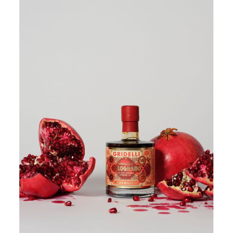 Gridelli - Aceto Balsamico Al Melograno - Balsamico Med Granatble	