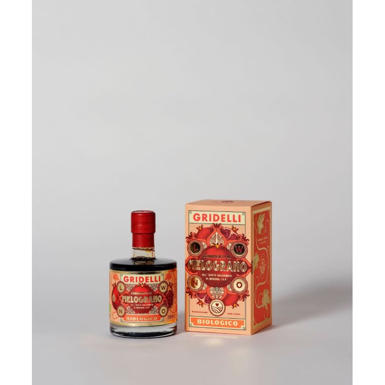 Gridelli - Aceto Balsamico Al Melograno - Balsamico Med Granatble	
