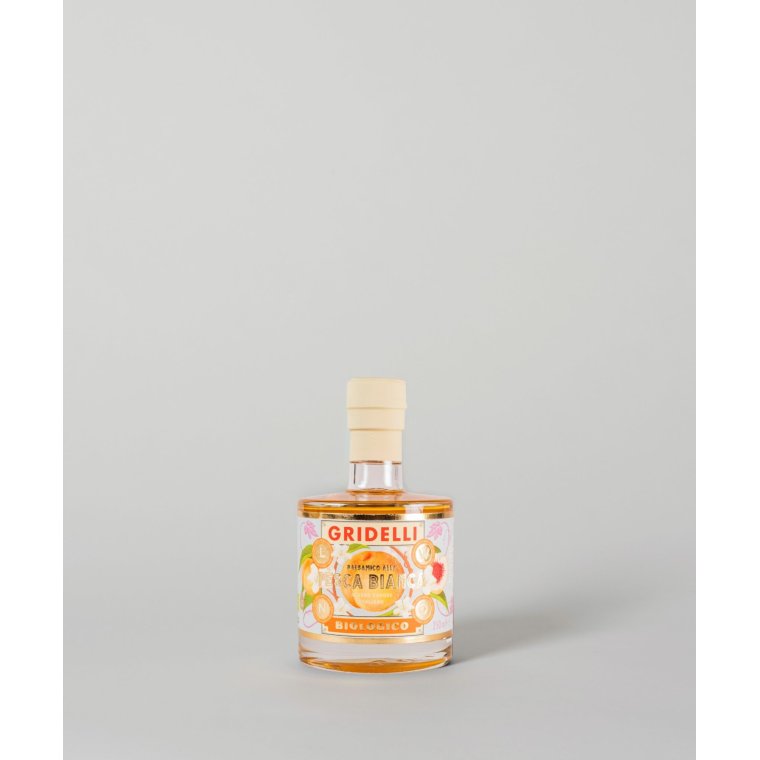 Gridelli - Aceto Balsamico Al Pesca Bianca - Hvid Balsamico Med Hvid Fersken