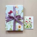 All By Voss - Gavepapir, 5 m - Wild Flowers