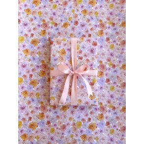 All By Voss - Gavepapir, 5 m - Rose Field