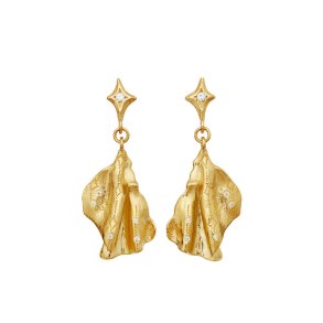 Maanesten - Gerda Earrings - Forgyldt
