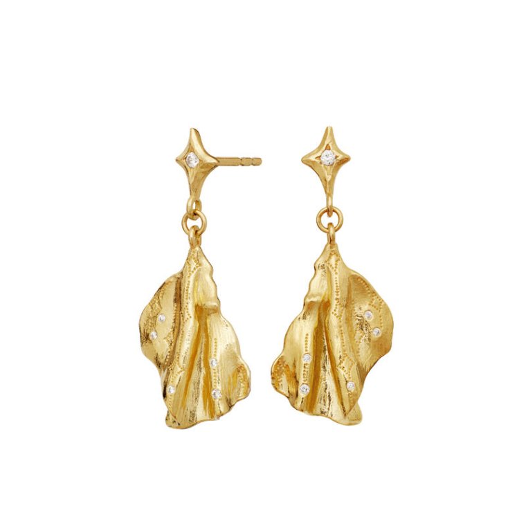 Maanesten - Gerda Earrings - Forgyldt